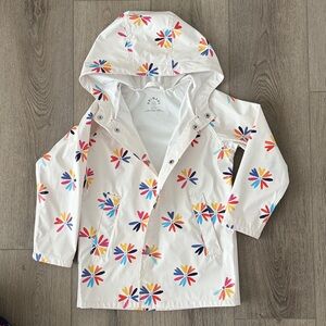 Primary Kids' White Raincoat